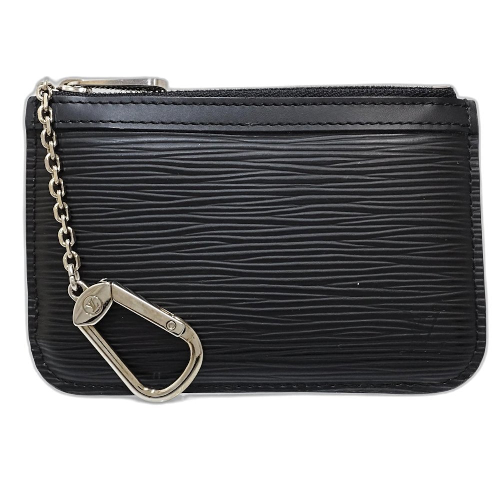 Louis Vuitton Noir Epi Leather Coin Purse/Coin Case (Pre-Owned)