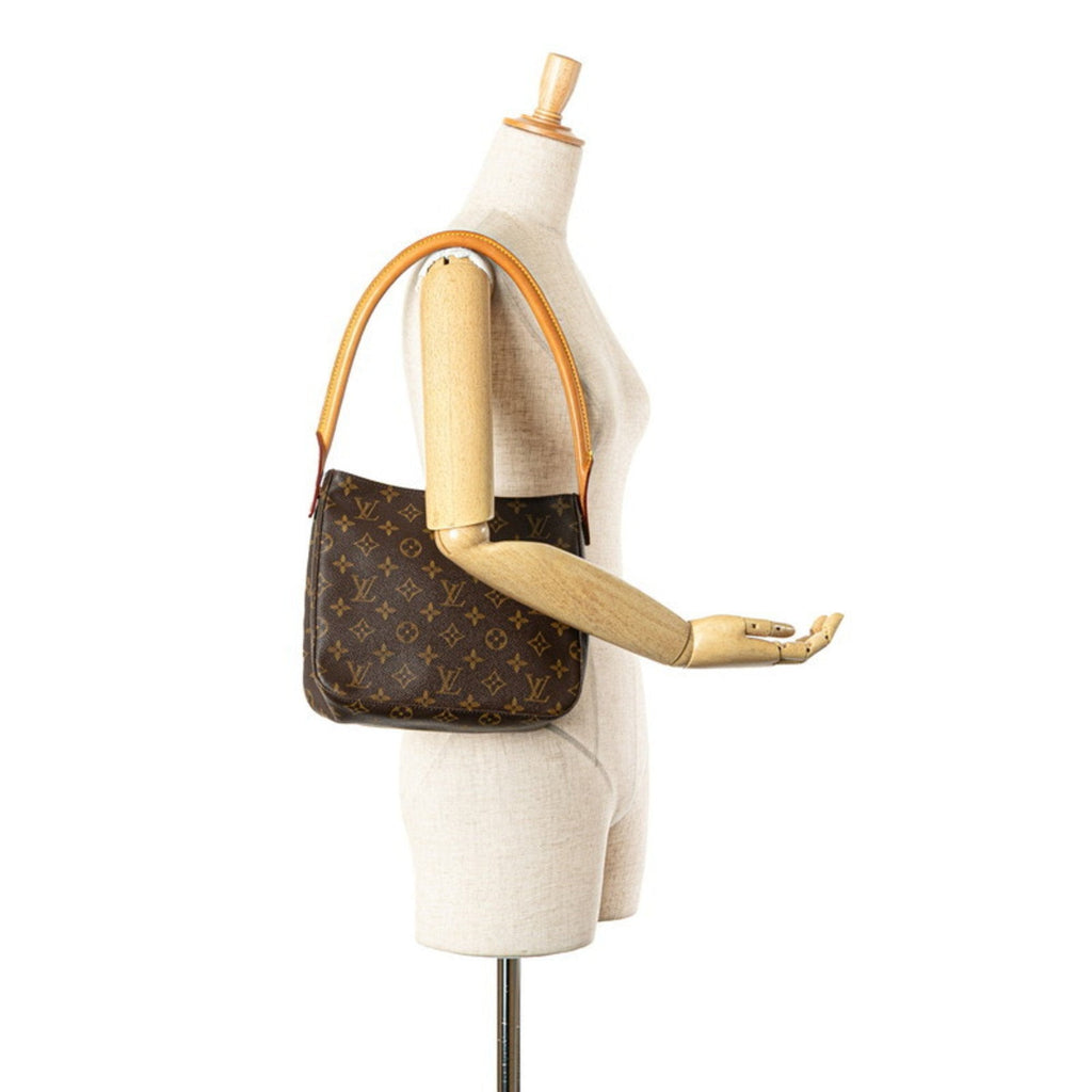 Louis Vuitton Brown Pvc Leather Handbag Shoulder Bag (Pre-Owned)