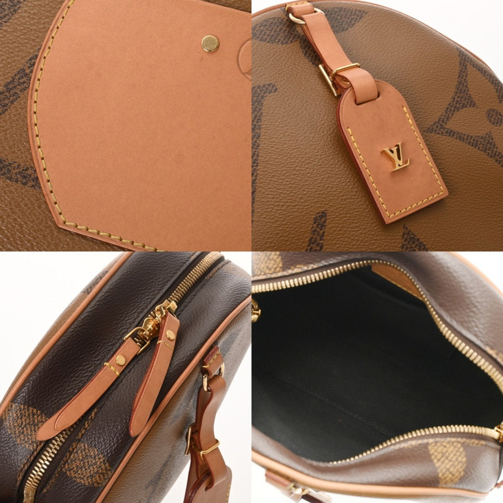 Louis Vuitton Brown Monogram Reverse Shoulder Bag (Pre-Owned)