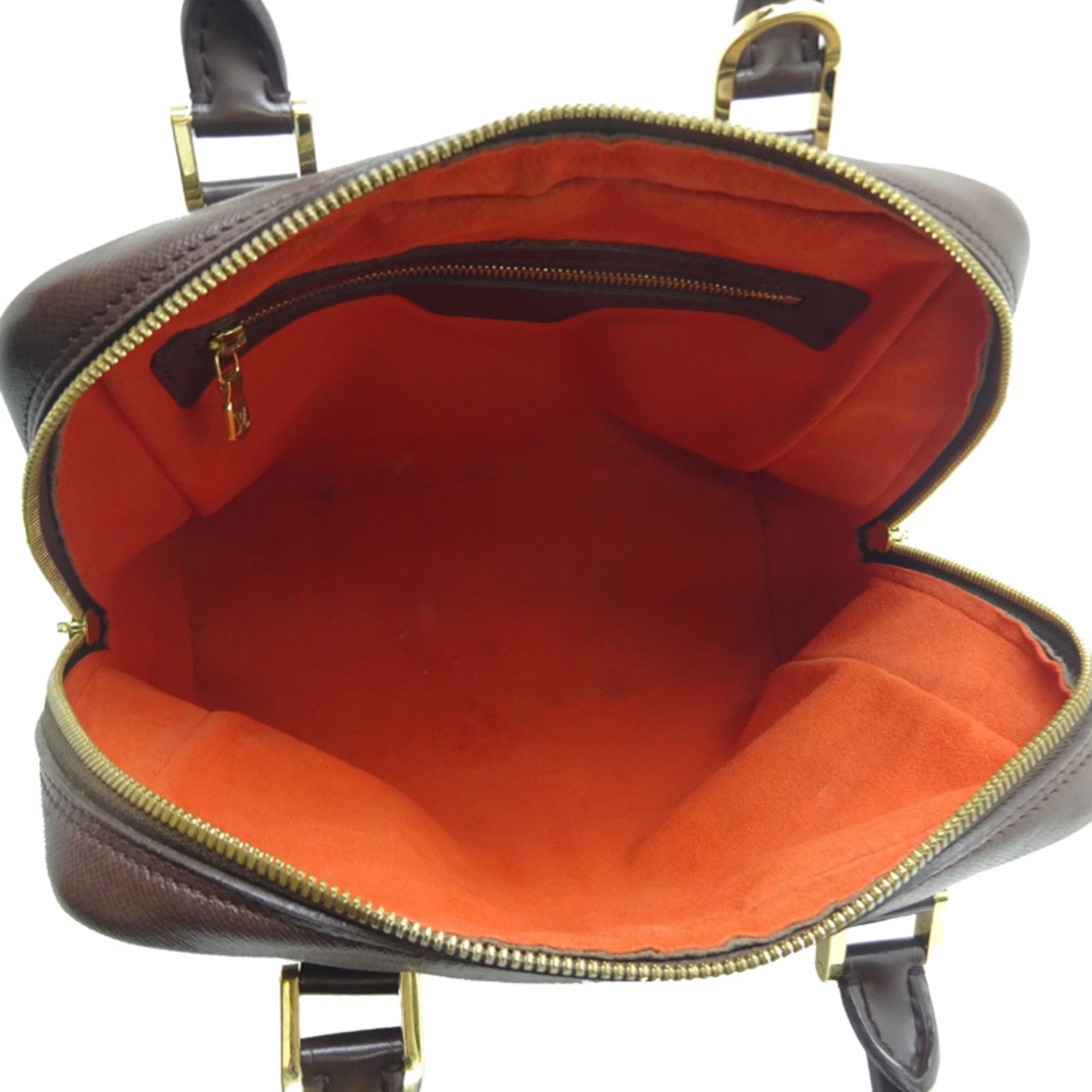 Louis Vuitton Brown Ebene Damier Canvas Handbag (Pre-Owned)