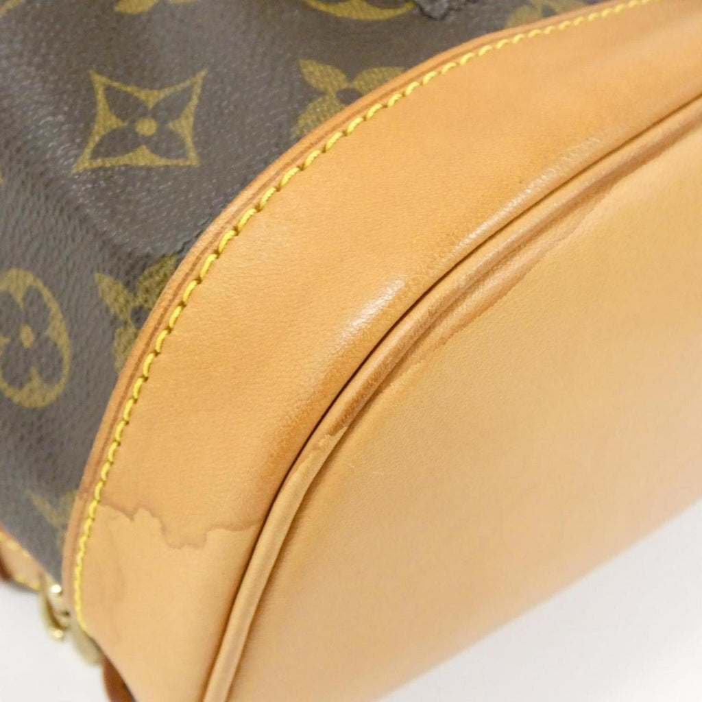 Louis Vuitton Marron Coated Canvas Backpack (Pre-Owned)