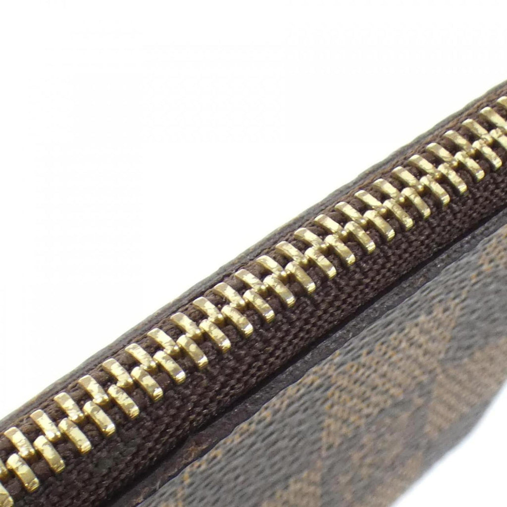 Louis Vuitton Ebene Coated Canvas Coin Purse/Coin Case (Pre-Owned)
