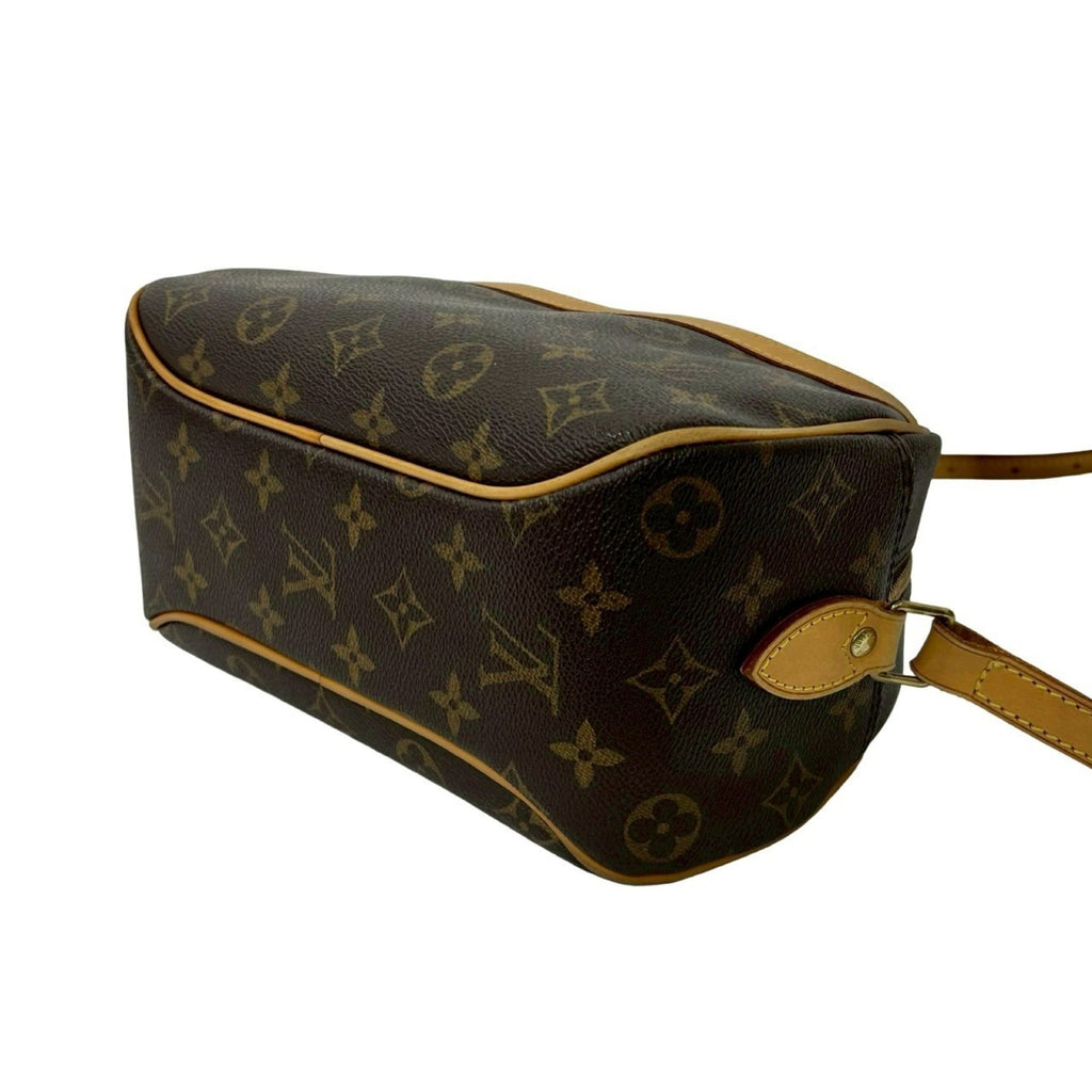 Louis Vuitton Brown Leather Pvc Pochette Shoulder Bag (Pre-Owned)