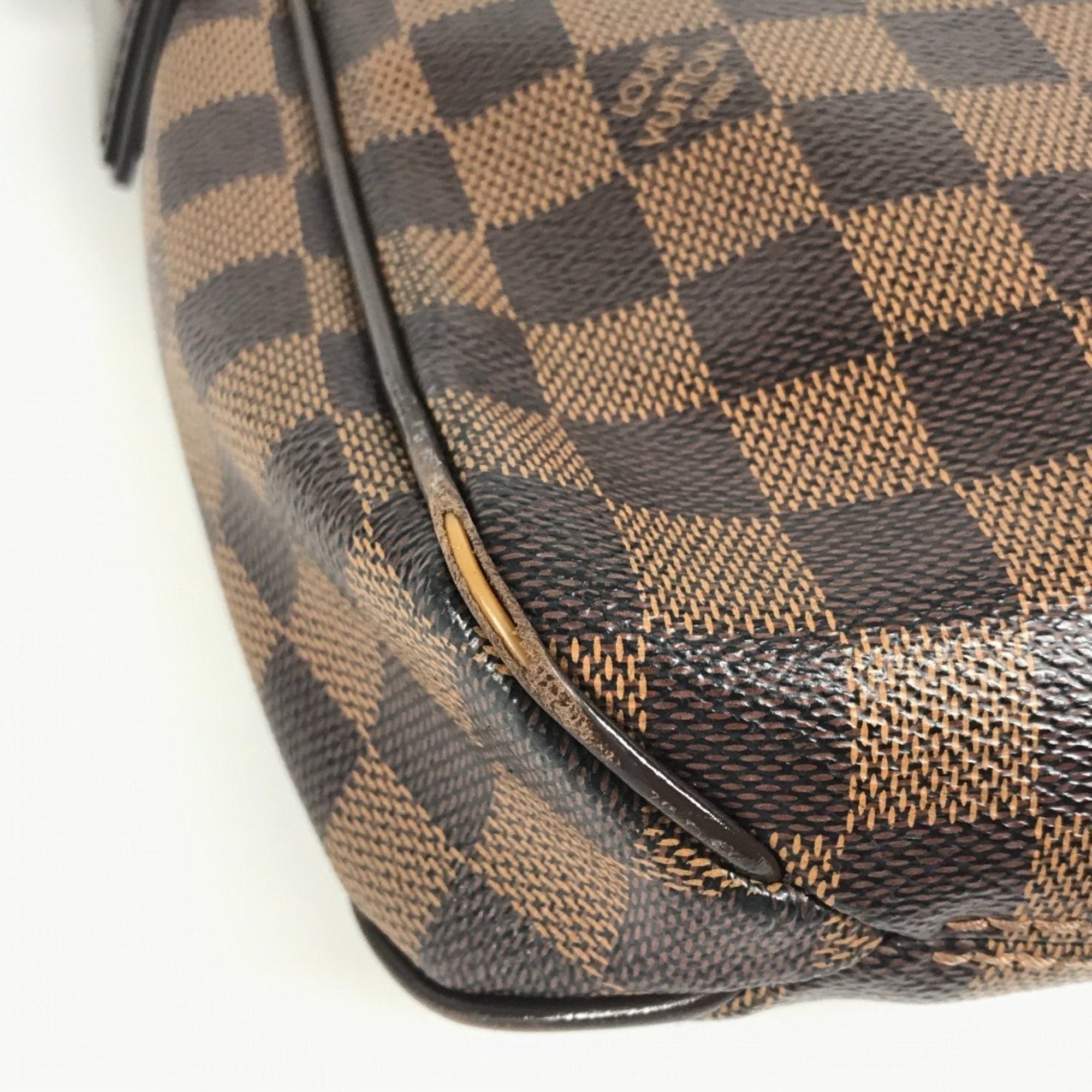 Louis Vuitton Brown Damier Canvas Ebene Damier Canvas Shoulder Bag (Pre-Owned)