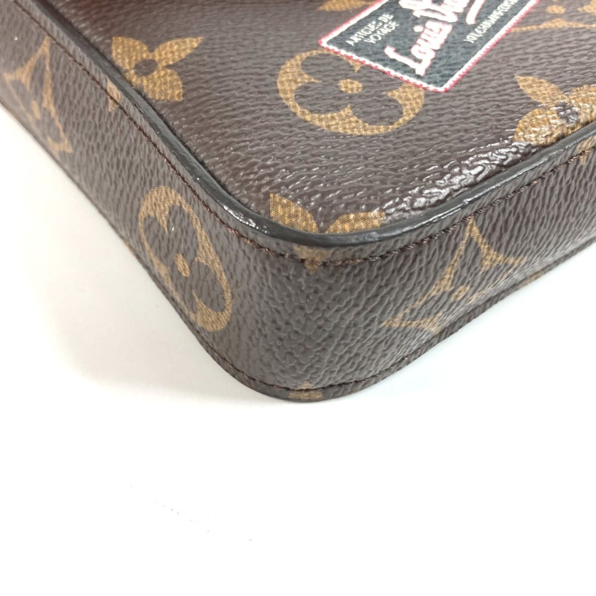 Louis Vuitton Monogram Panda Brown Multi-Color Monogram Shoulder Bag (Pre-Owned)
