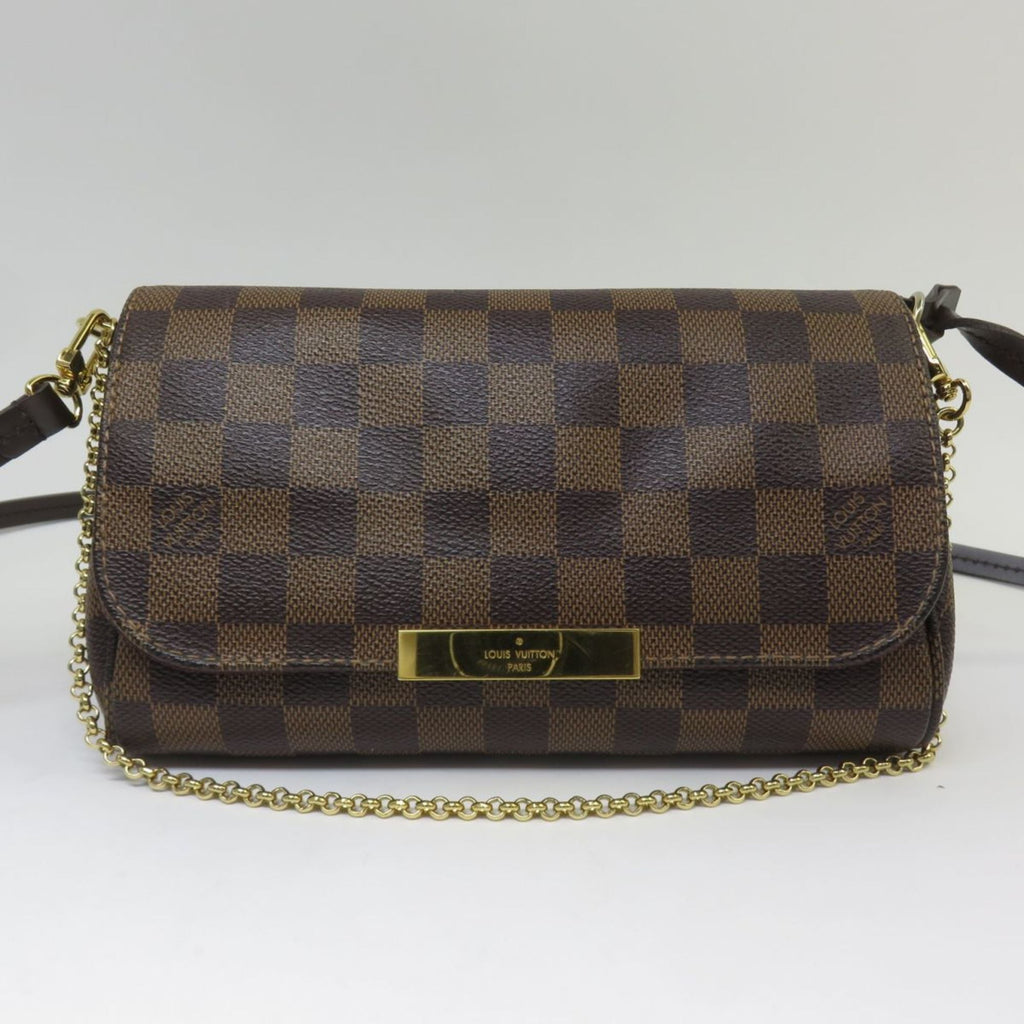 Louis Vuitton Damier Damier Canvas Ebene Shoulder Bag (Pre-Owned)