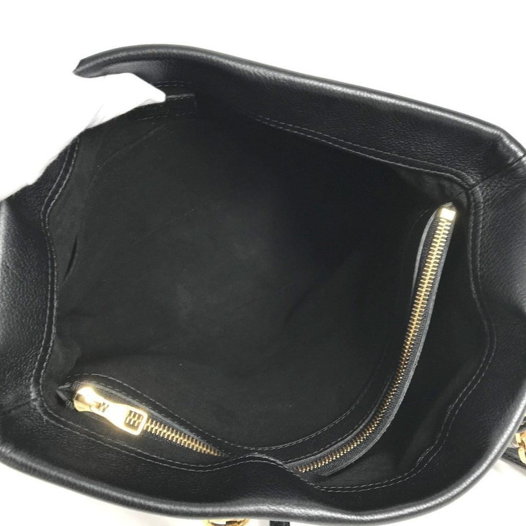 Louis Vuitton Black Brown Monogram Monogram Shoulder Bag Tote Bag (Pre-Owned)