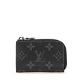 Louis Vuitton Black Leather Pvc Coin Purse/Coin Case (Pre-Owned)