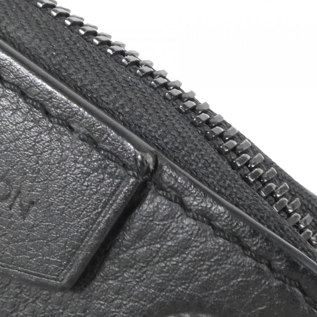Louis Vuitton Black Leather Pouch Shoulder Bag (Pre-Owned)