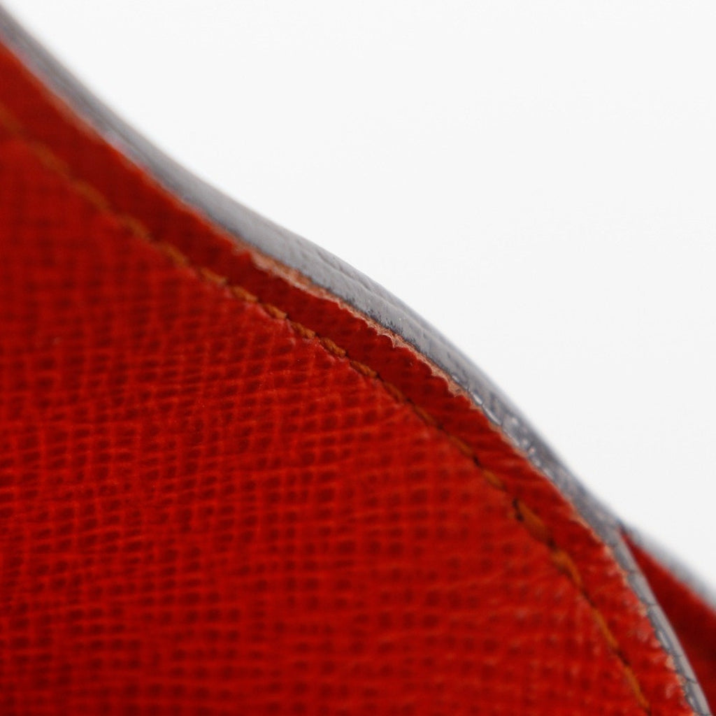 Louis Vuitton Lv Orange Orange Monogram Perforated Wallet (Bi-Fold) (Pre-Owned)