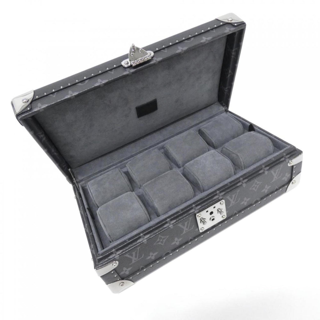 Louis Vuitton Black Coated Canvas Attaché Case (Pre-Owned)