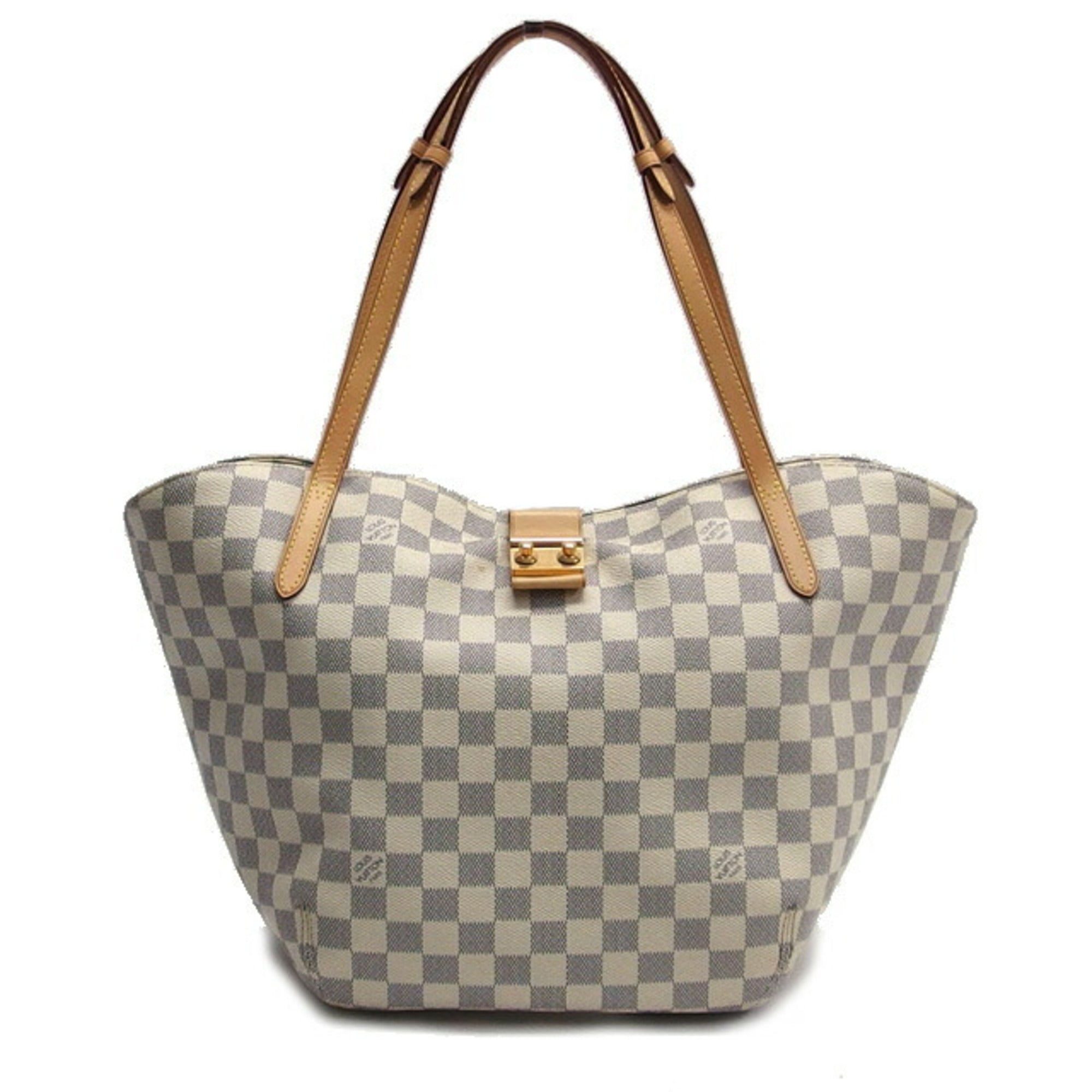 Louis Vuitton Damier Azur Shoulder Bag Tote Bag (Pre-Owned)