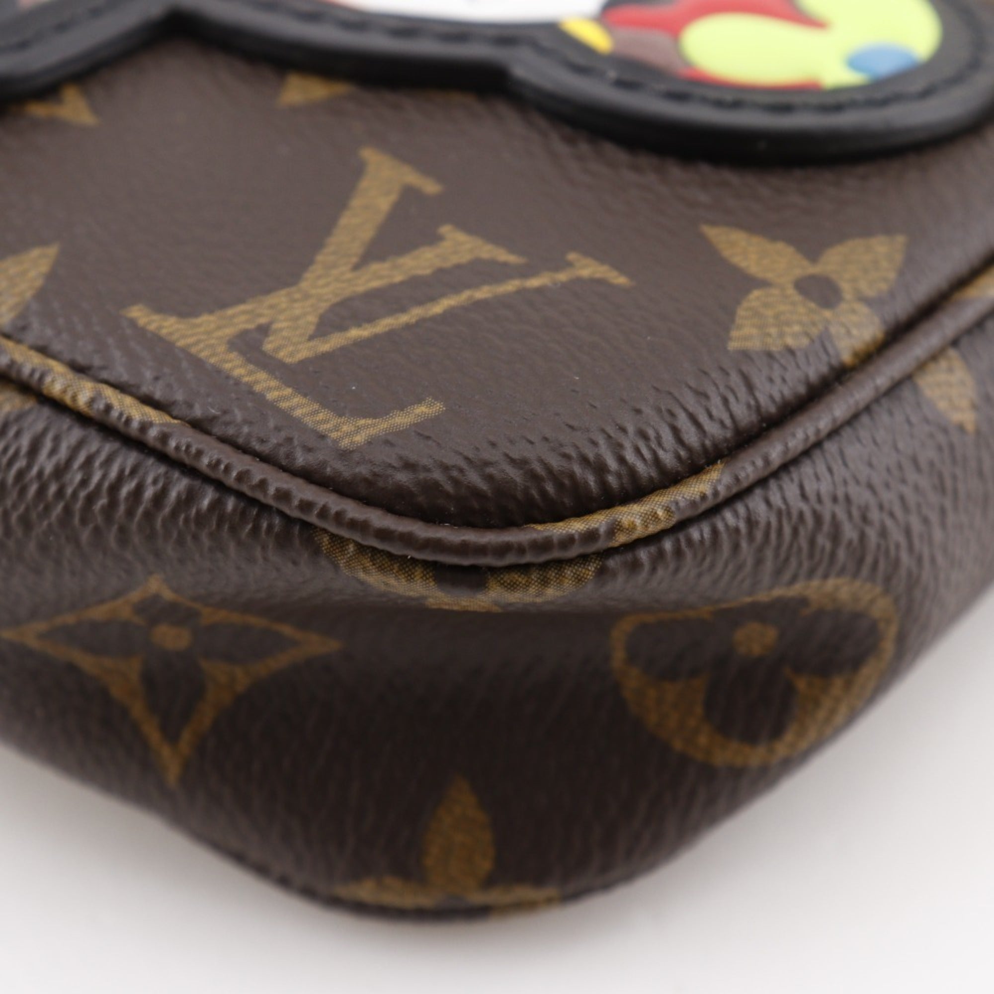 Louis Vuitton Brown Monogram Canvas Pochette Shoulder Bag (Pre-Owned)
