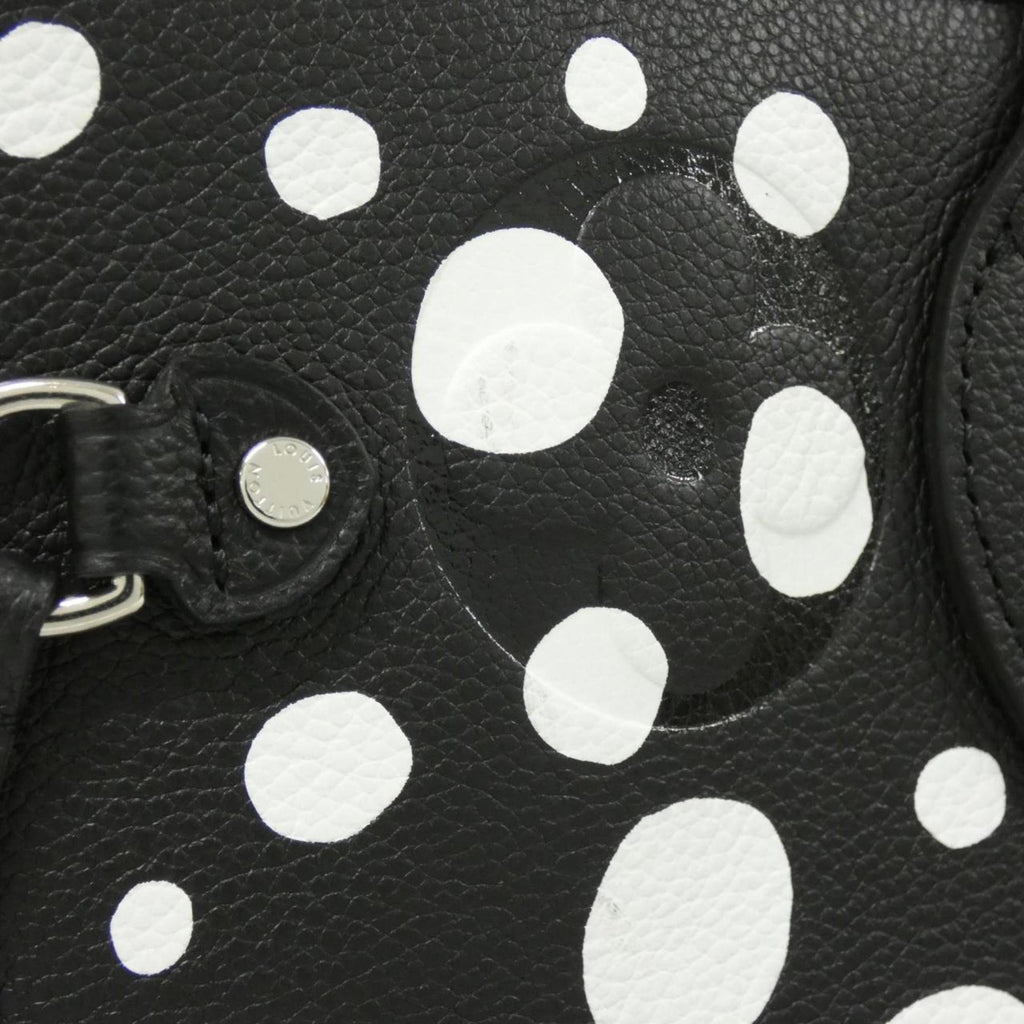 Louis Vuitton Black Leather Handbag (Pre-Owned)