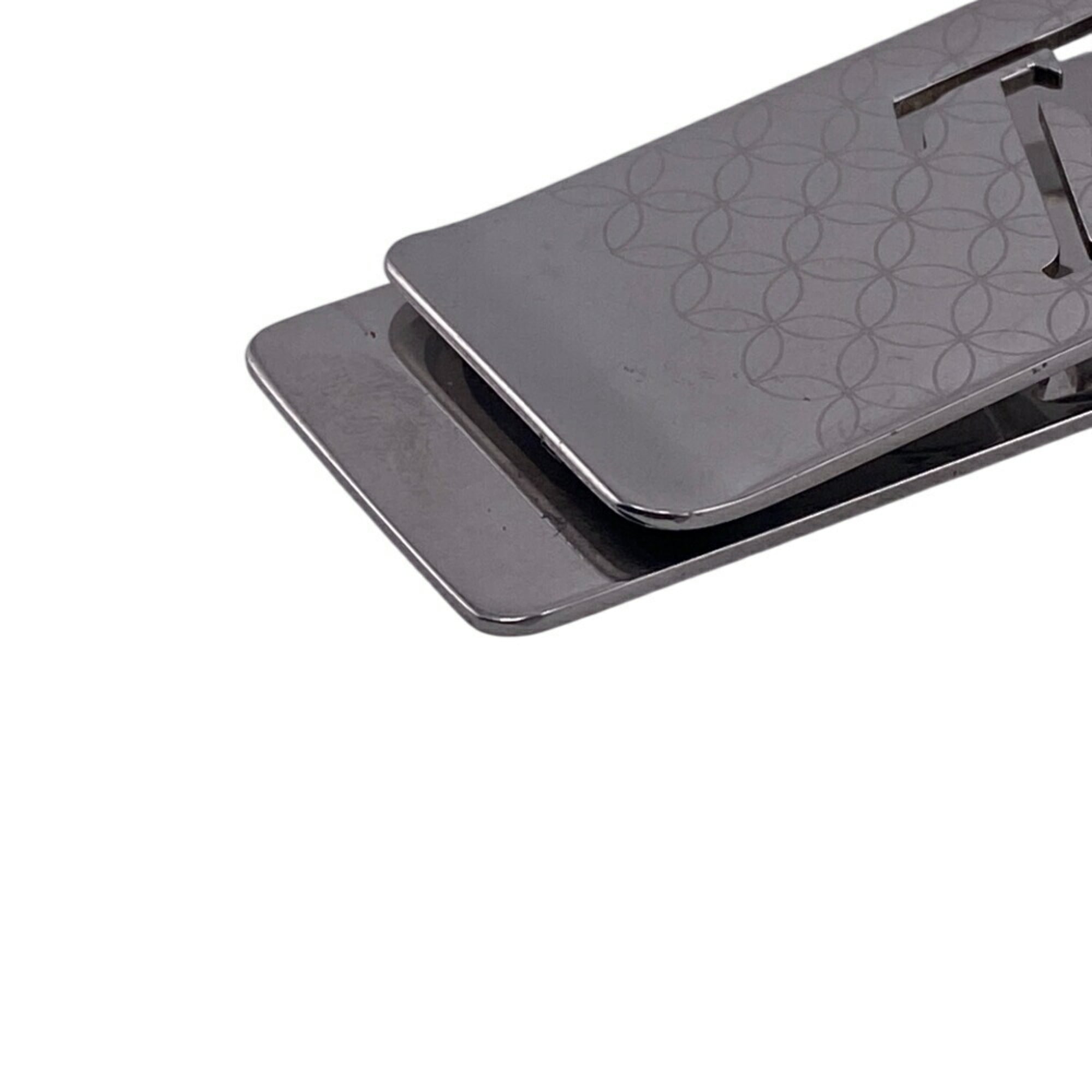 Louis Vuitton Silver Stainless Steel Money Clip (Pre-Owned)