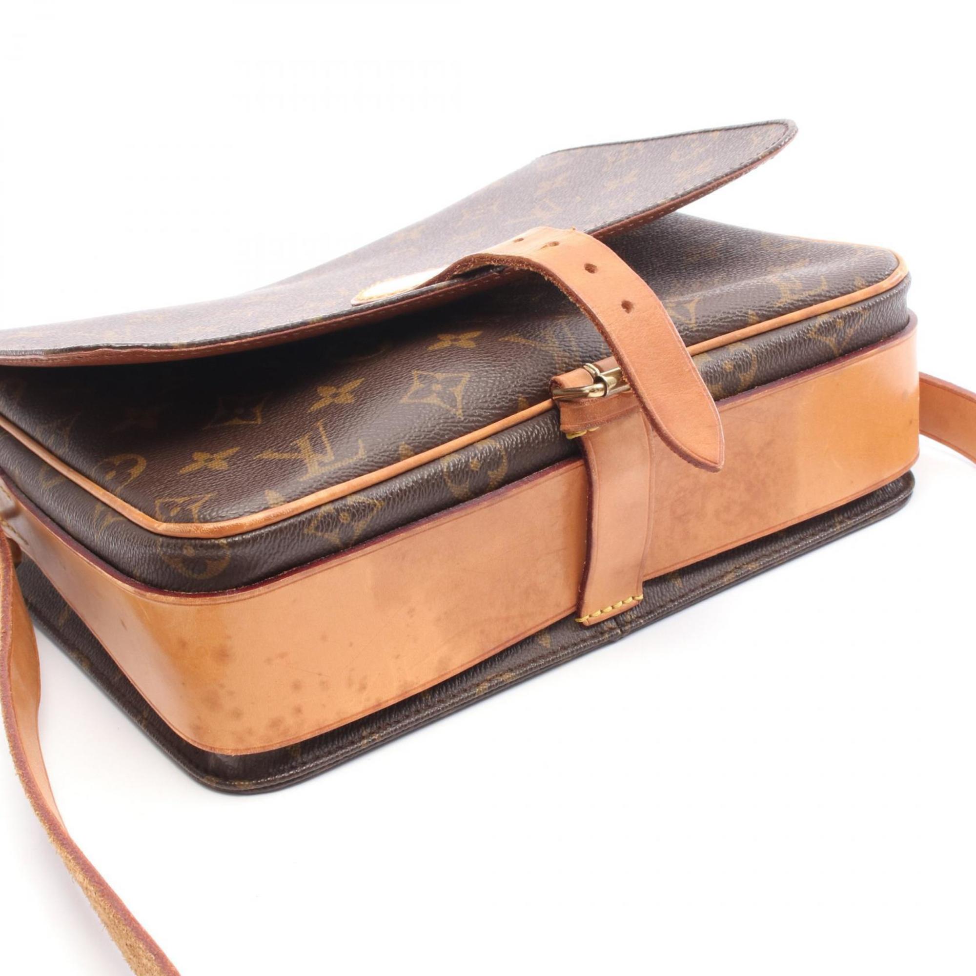 Louis Vuitton Brown Coated Canvas Monogram Pvc Leather Shoulder Bag (Pre-Owned)