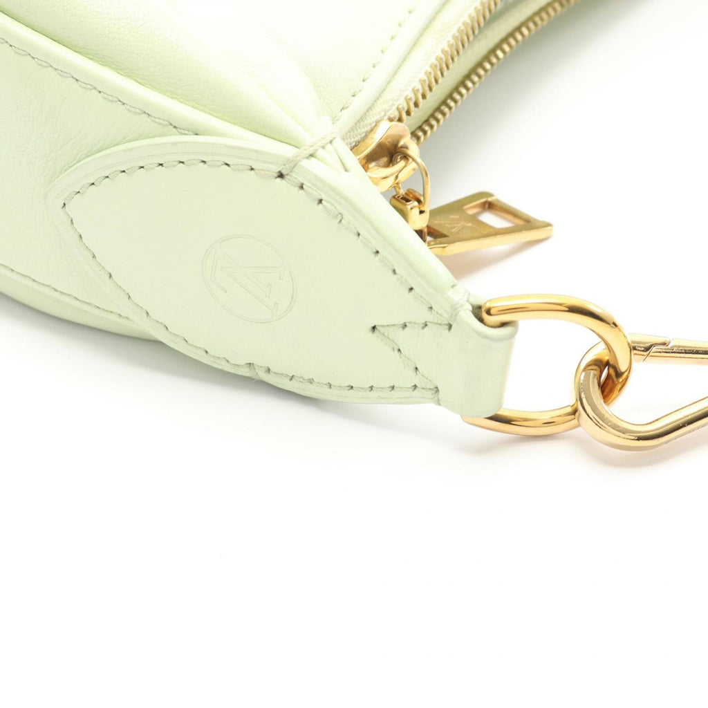 Louis Vuitton Green Leather Handbag (Pre-Owned)