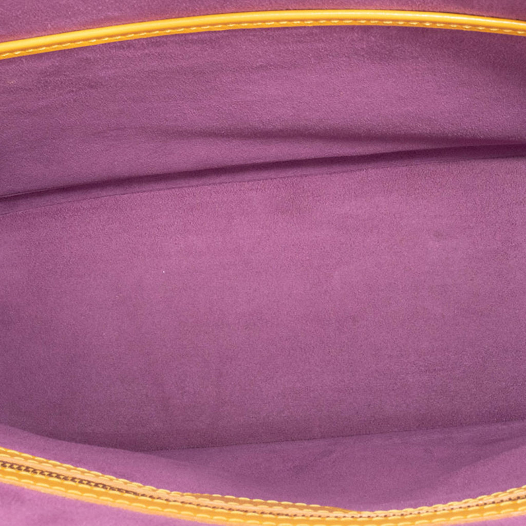 Louis Vuitton Yellow Epi Leather Shoulder Bag (Pre-Owned)