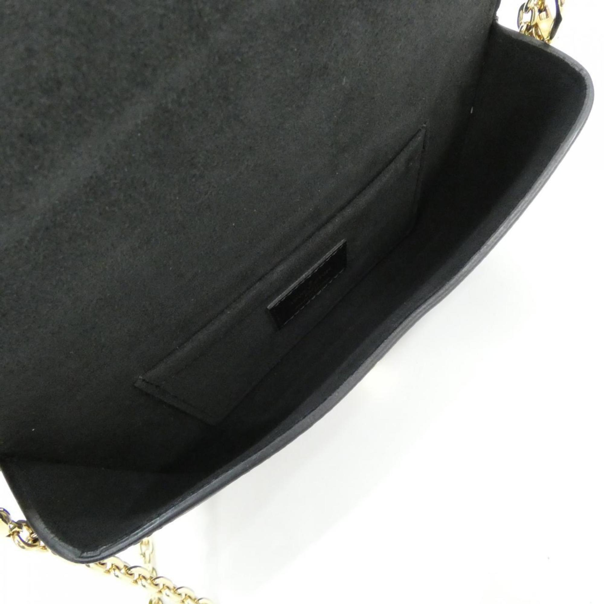 Louis Vuitton Brown Coated Canvas Leather Shoulder Bag (Pre-Owned)
