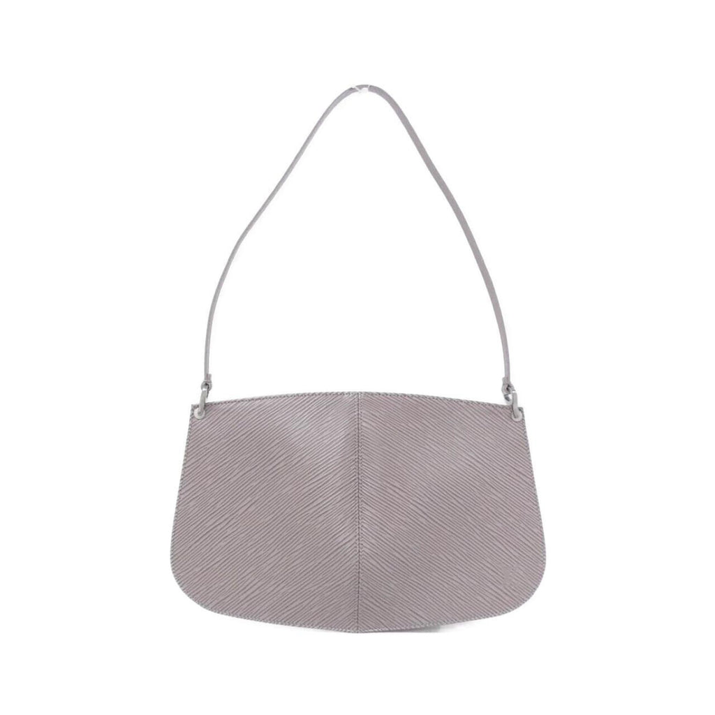 Louis Vuitton Purple Silver Leather Pochette Pouch (Pre-Owned)
