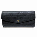 Louis Vuitton Monogram Empreinte Black Monogram Empreinte Long Wallet (Bi-Fold) (Pre-Owned)