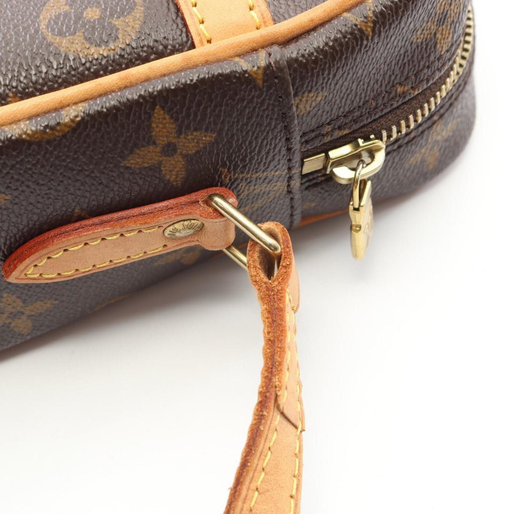 Louis Vuitton Brown Coated Canvas Pvc Leather Monogram Shoulder Bag (Pre-Owned)