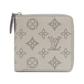 Louis Vuitton Metallic Gray Leather Wallet (Bi-Fold) (Pre-Owned)