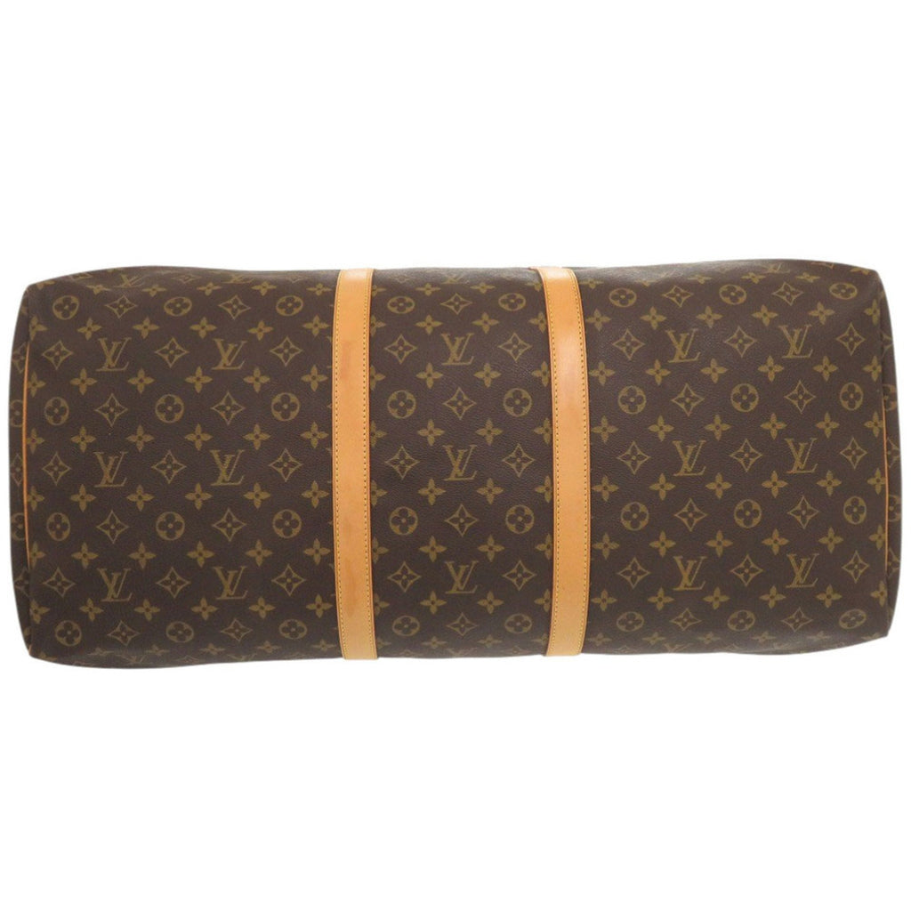Louis Vuitton Brown Monogram Canvas Boston Bag (Pre-Owned)