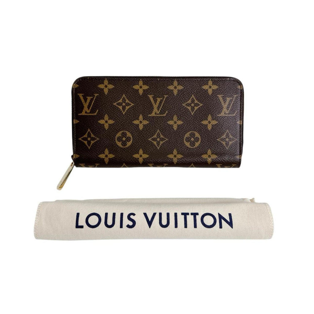 Louis Vuitton Brown Monogram Rose Ballerine Monogram Long Wallet (Bi-Fold) (Pre-Owned)