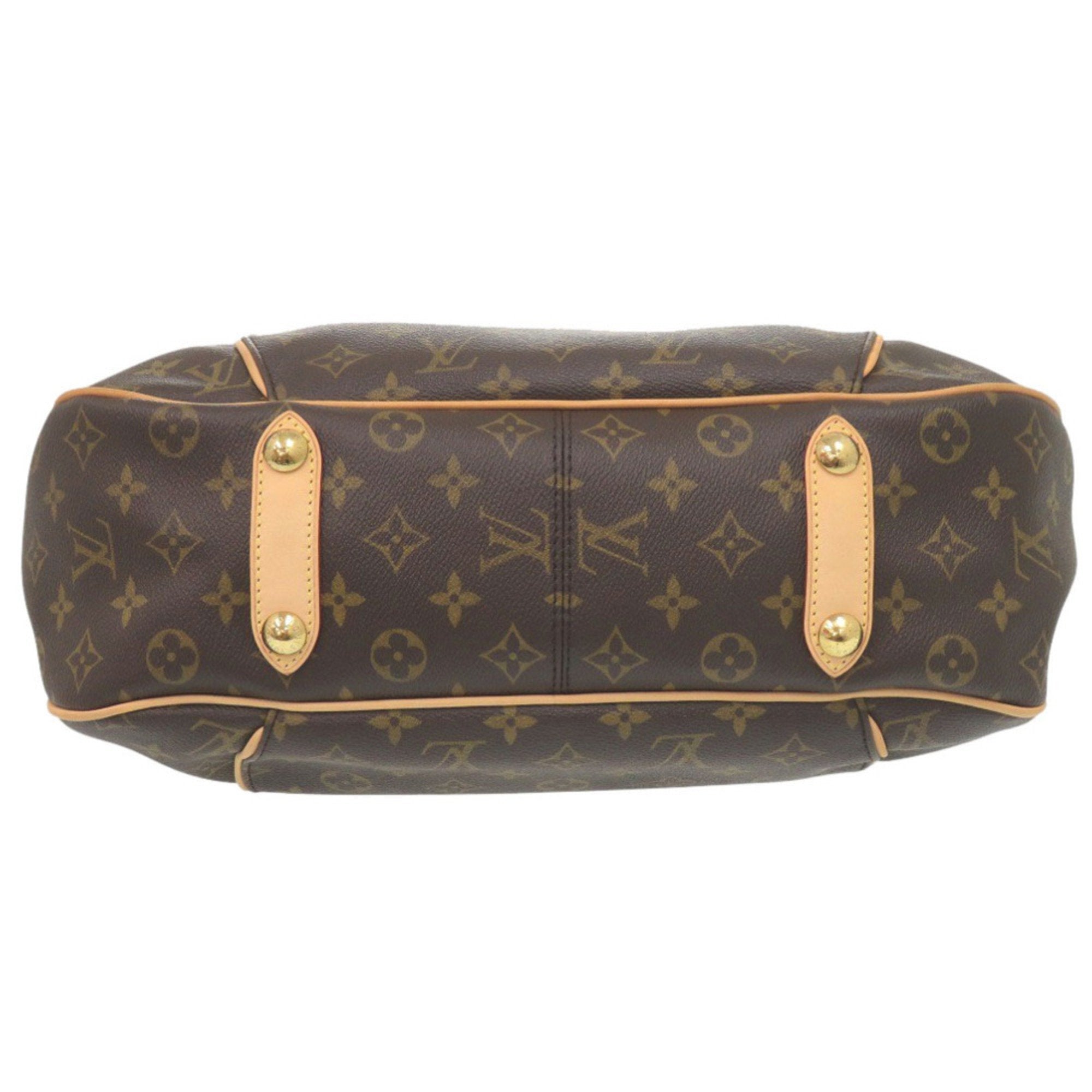 Louis Vuitton Brown Monogram Canvas Shoulder Bag (Pre-Owned)