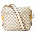 Louis Vuitton Damier Azur Off-White Damier Azur Shoulder Bag (Pre-Owned)