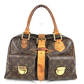 Louis Vuitton Brown Monogram Monogram Boston Bag Handbag Shoulder Bag (Pre-Owned)