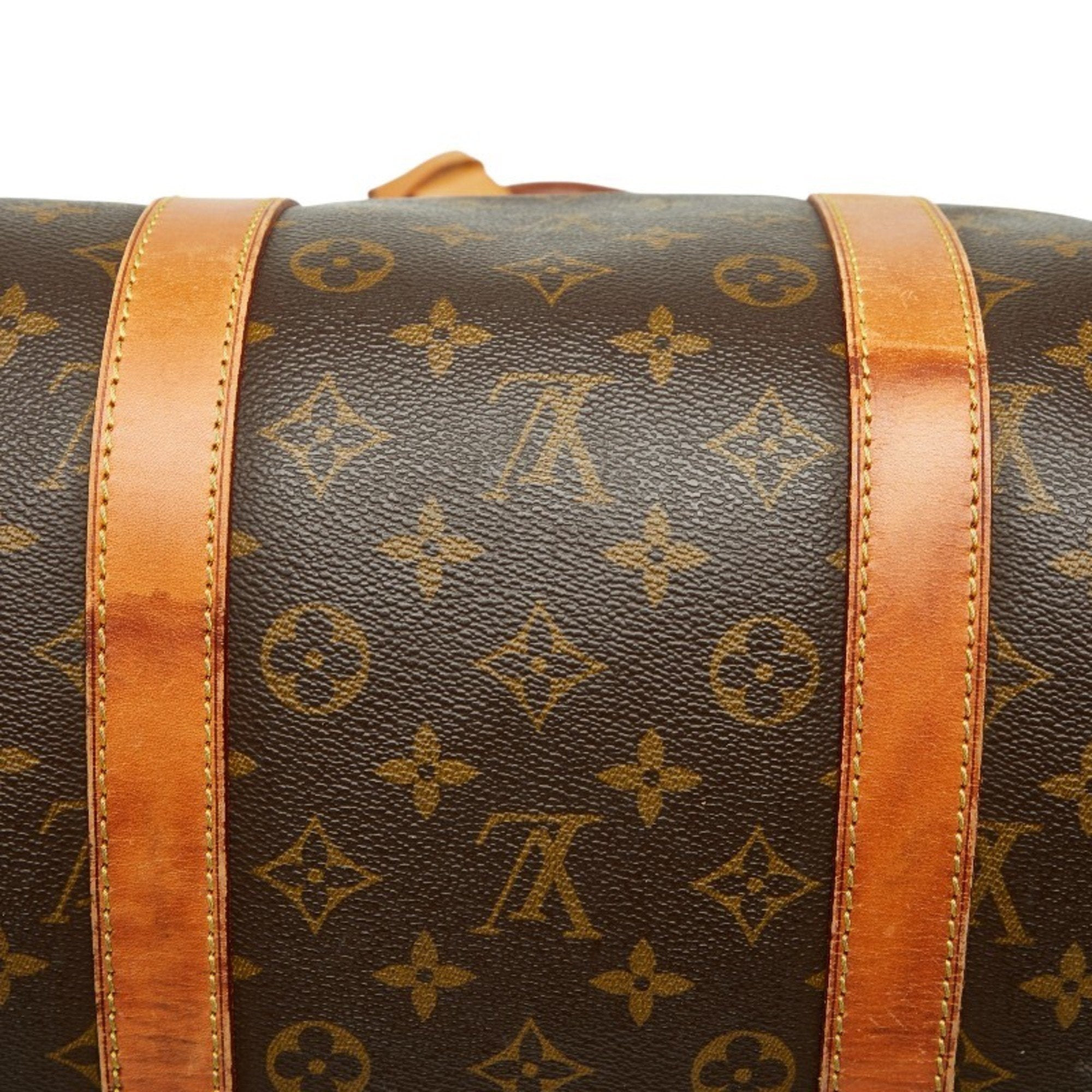 Louis Vuitton Brown Monogram Monogram Boston Bag (Pre-Owned)