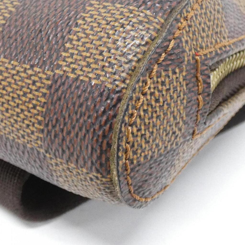 Louis Vuitton Brown Coated Canvas Shoulder Bag (Pre-Owned)