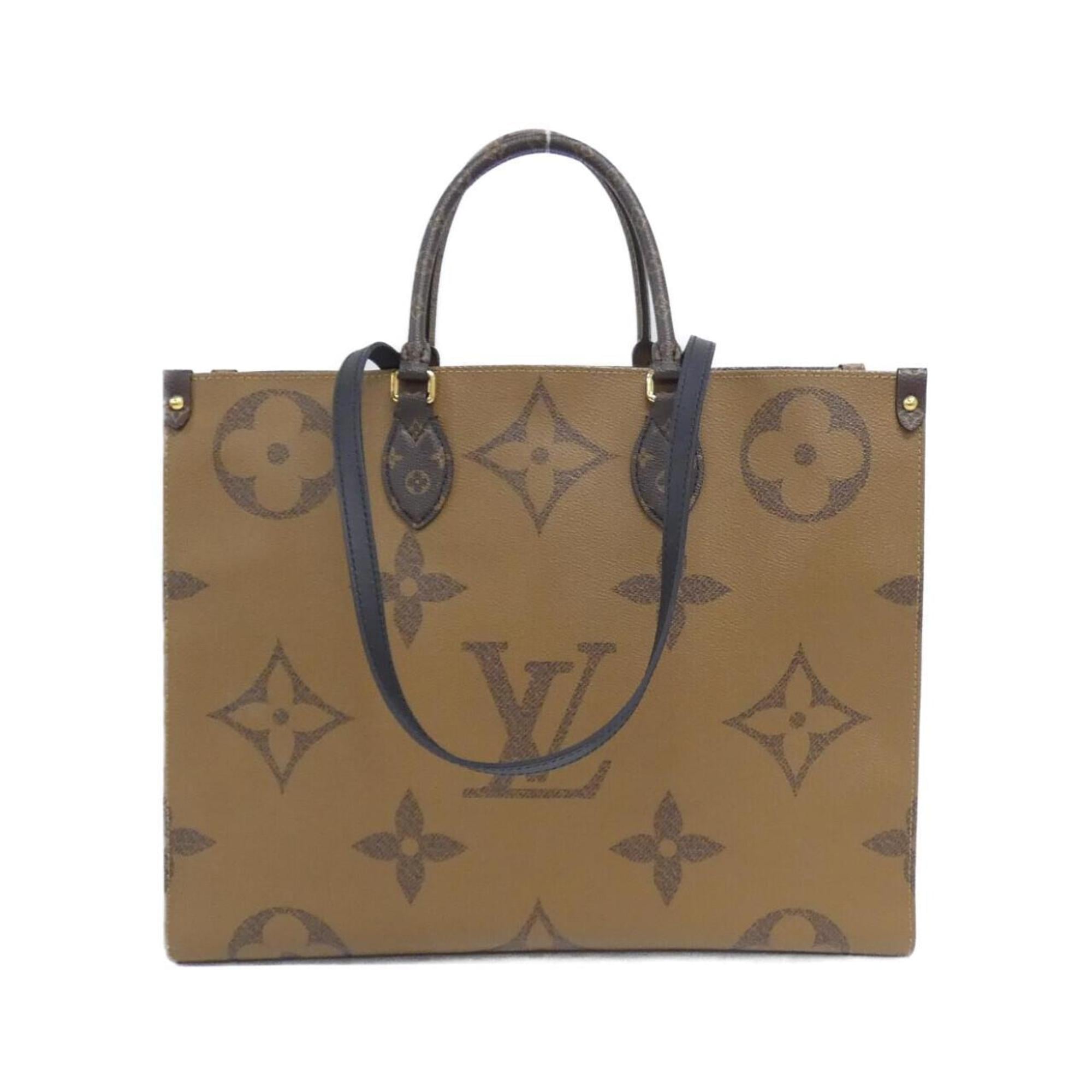 Louis Vuitton Marron Coated Canvas Handbag (Pre-Owned)