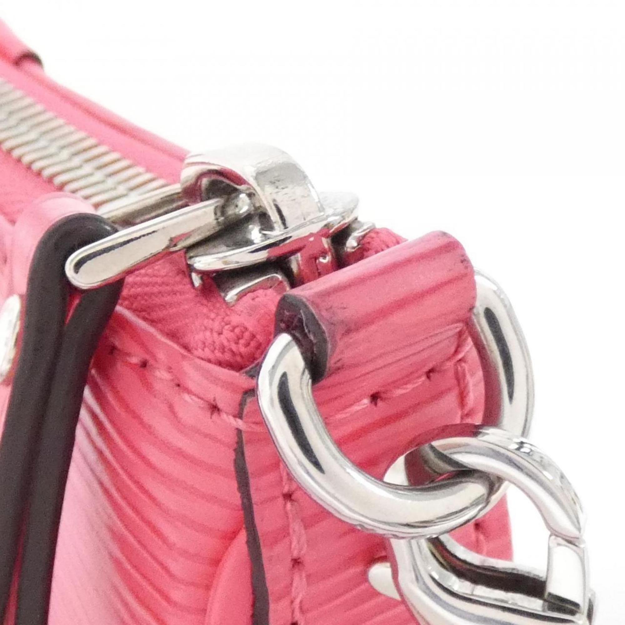 Louis Vuitton Pink Leather Pouch (Pre-Owned)