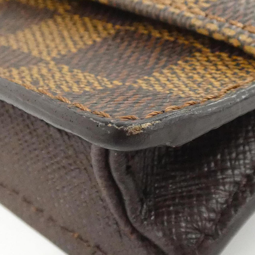 Louis Vuitton Ebene Coated Canvas Shoulder Bag (Pre-Owned)