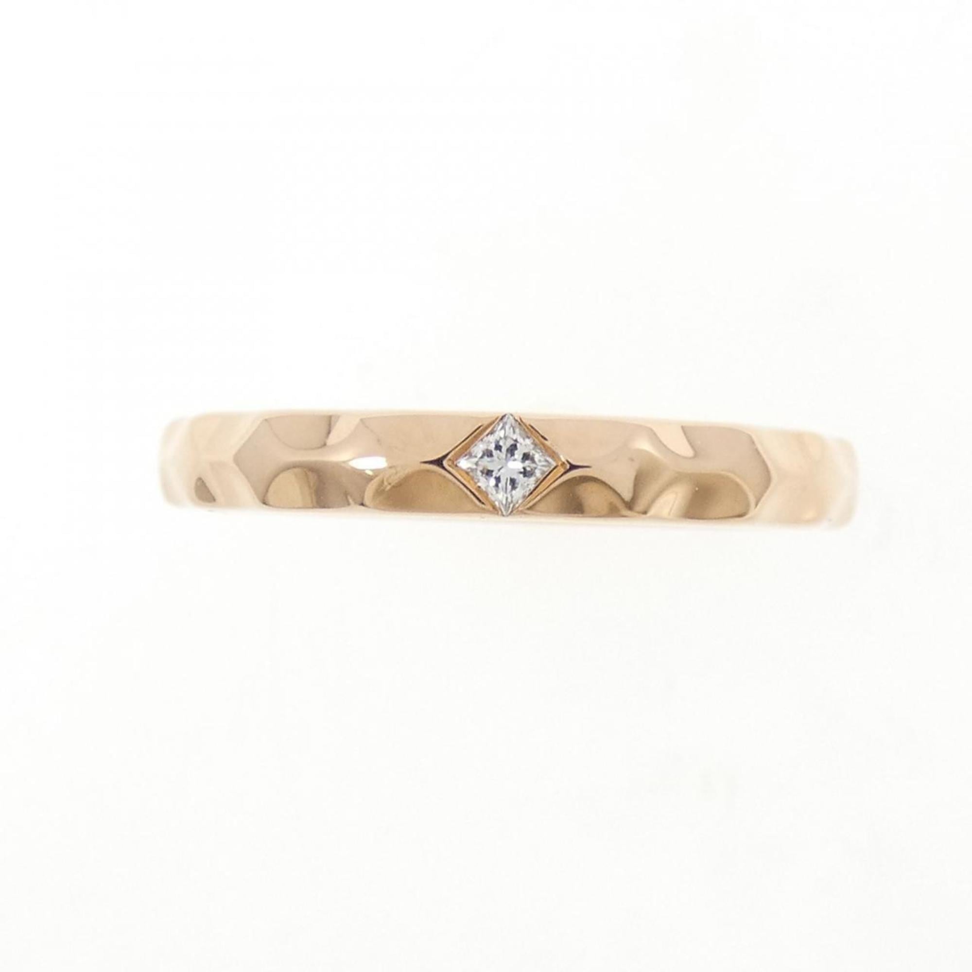 Louis Vuitton Pink Gold Pink Gold (18K) Band Ring (Pre-Owned)