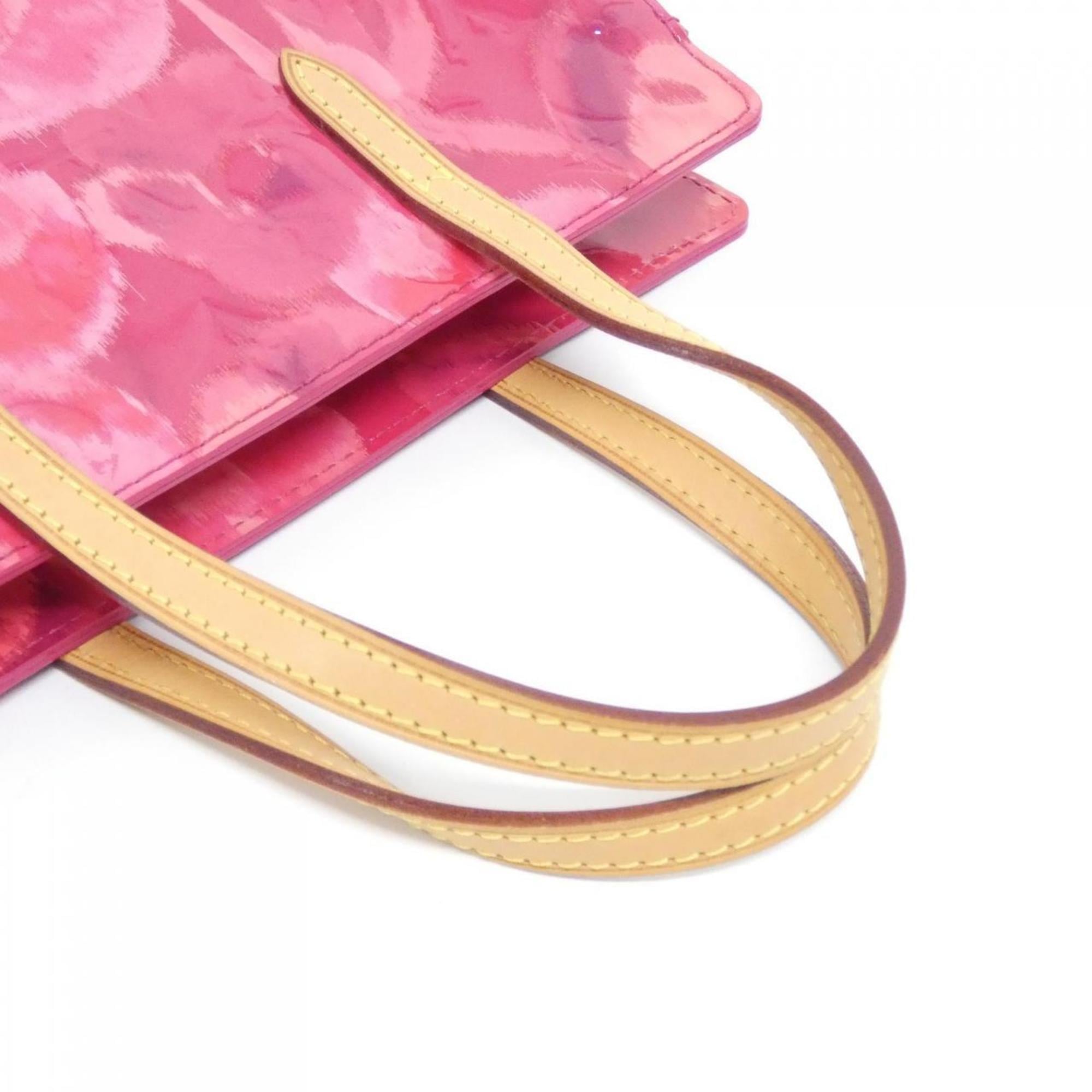 Louis Vuitton Indian Rose Rose Monogram Vernis Handbag (Pre-Owned)