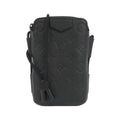 Louis Vuitton Black Leather Pouch Shoulder Bag (Pre-Owned)