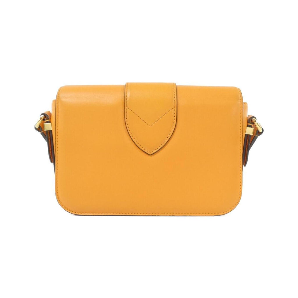 Louis Vuitton Orange Leather Shoulder Bag (Pre-Owned)