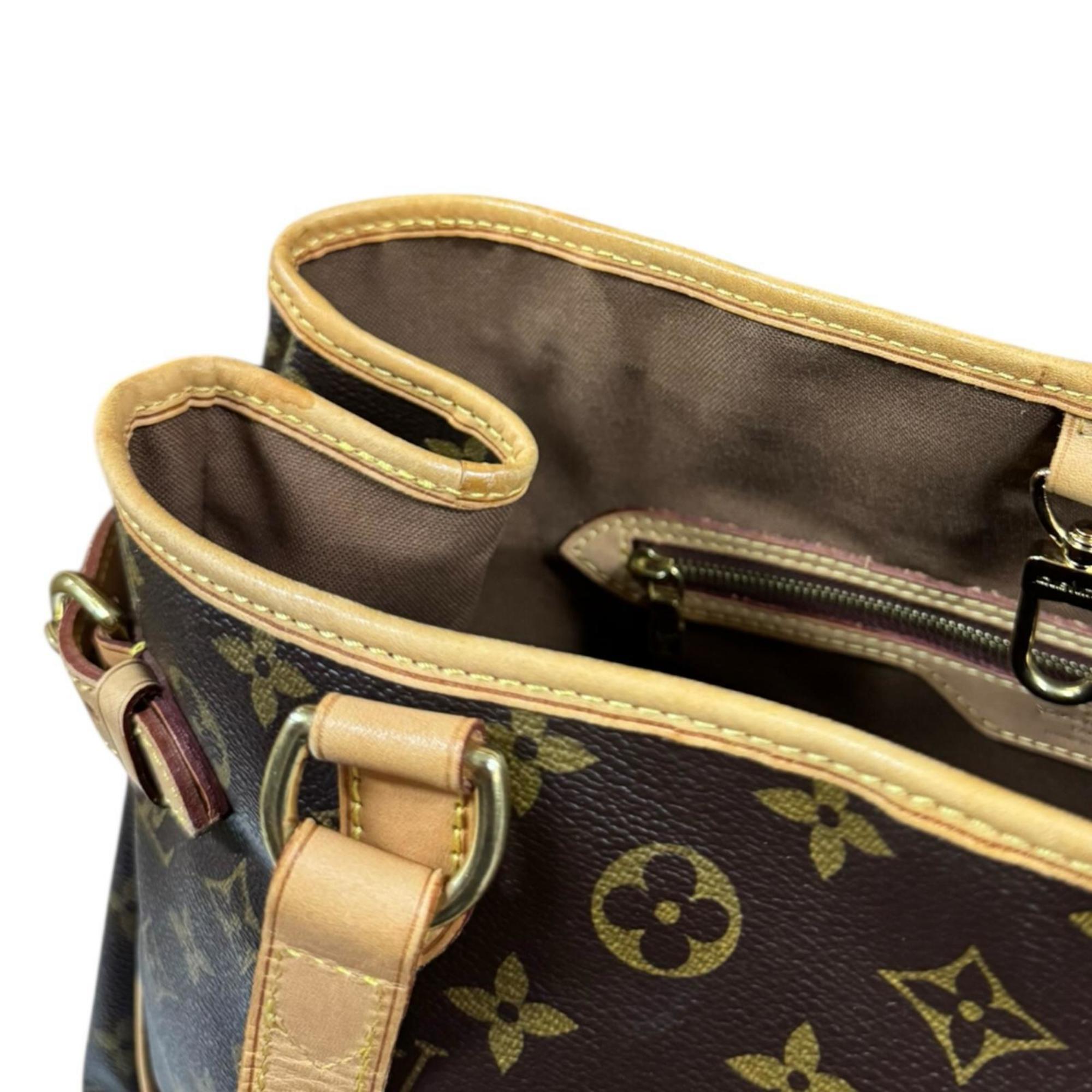 Louis Vuitton Brown Monogram Shoulder Bag (Pre-Owned)