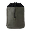 Louis Vuitton Black Khaki Leather Shoulder Bag (Pre-Owned)