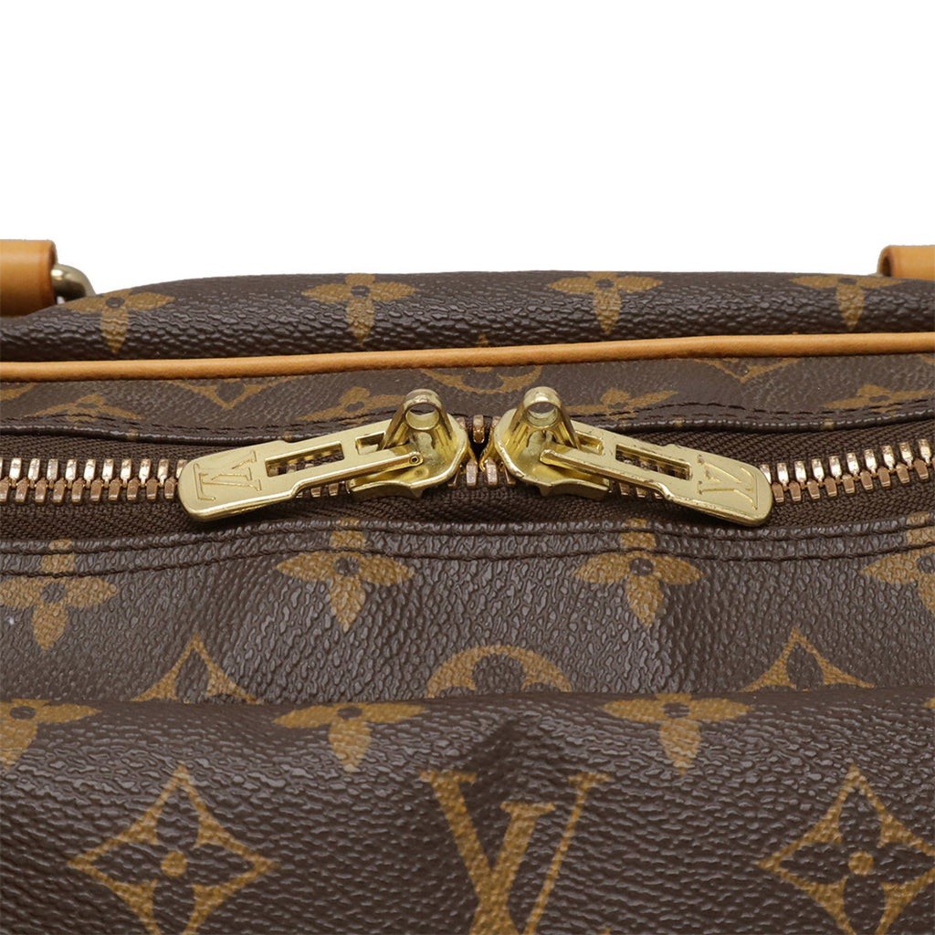 Louis Vuitton Brown Monogram Boston Bag Handbag (Pre-Owned)