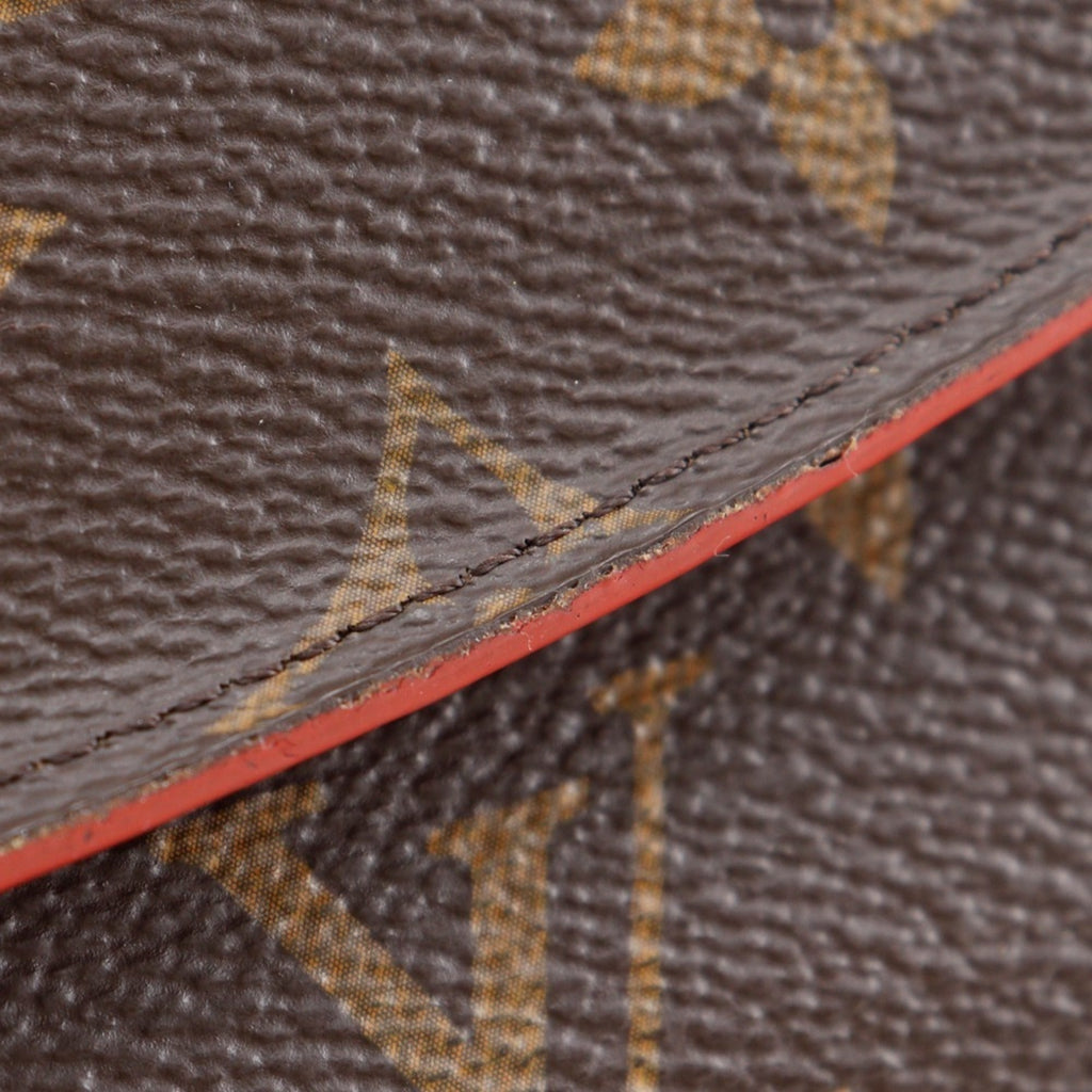 Louis Vuitton Monogram Brown Galle Monogram Monogram Coin Purse/Coin Case (Pre-Owned)