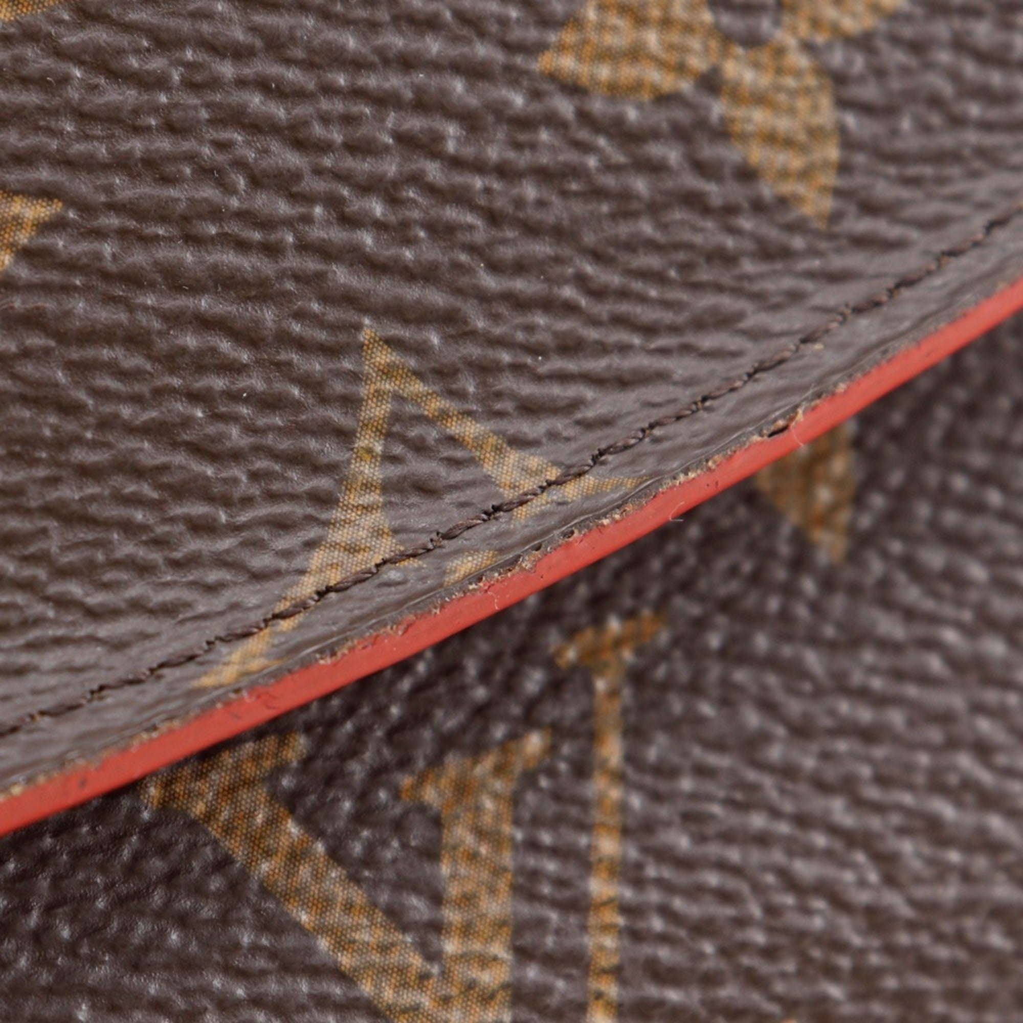 Louis Vuitton Monogram Brown Galle Monogram Monogram Coin Purse/Coin Case (Pre-Owned)