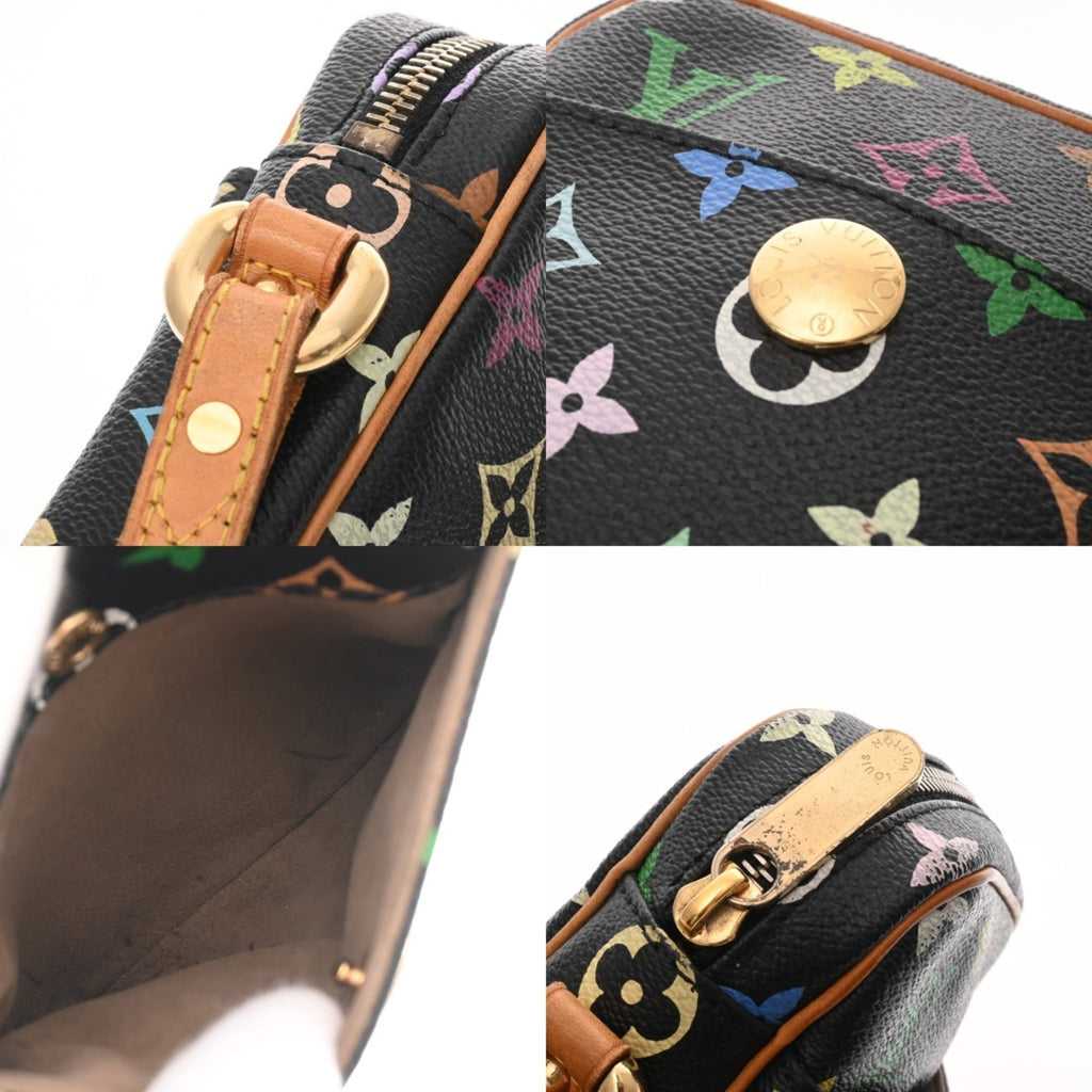 Louis Vuitton Multi-Color Noir Monogram Multicolore Shoulder Bag (Pre-Owned)