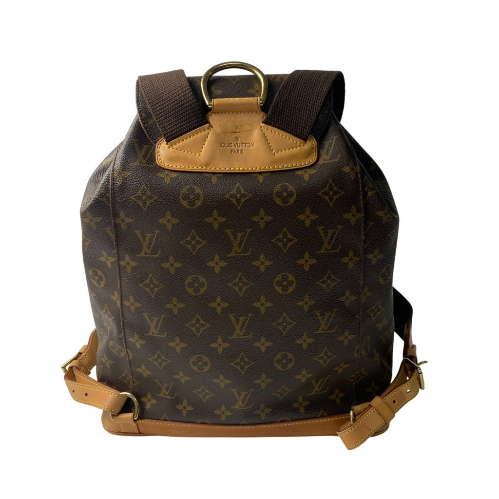 Louis Vuitton Brown Pvc Leather Backpack (Pre-Owned)