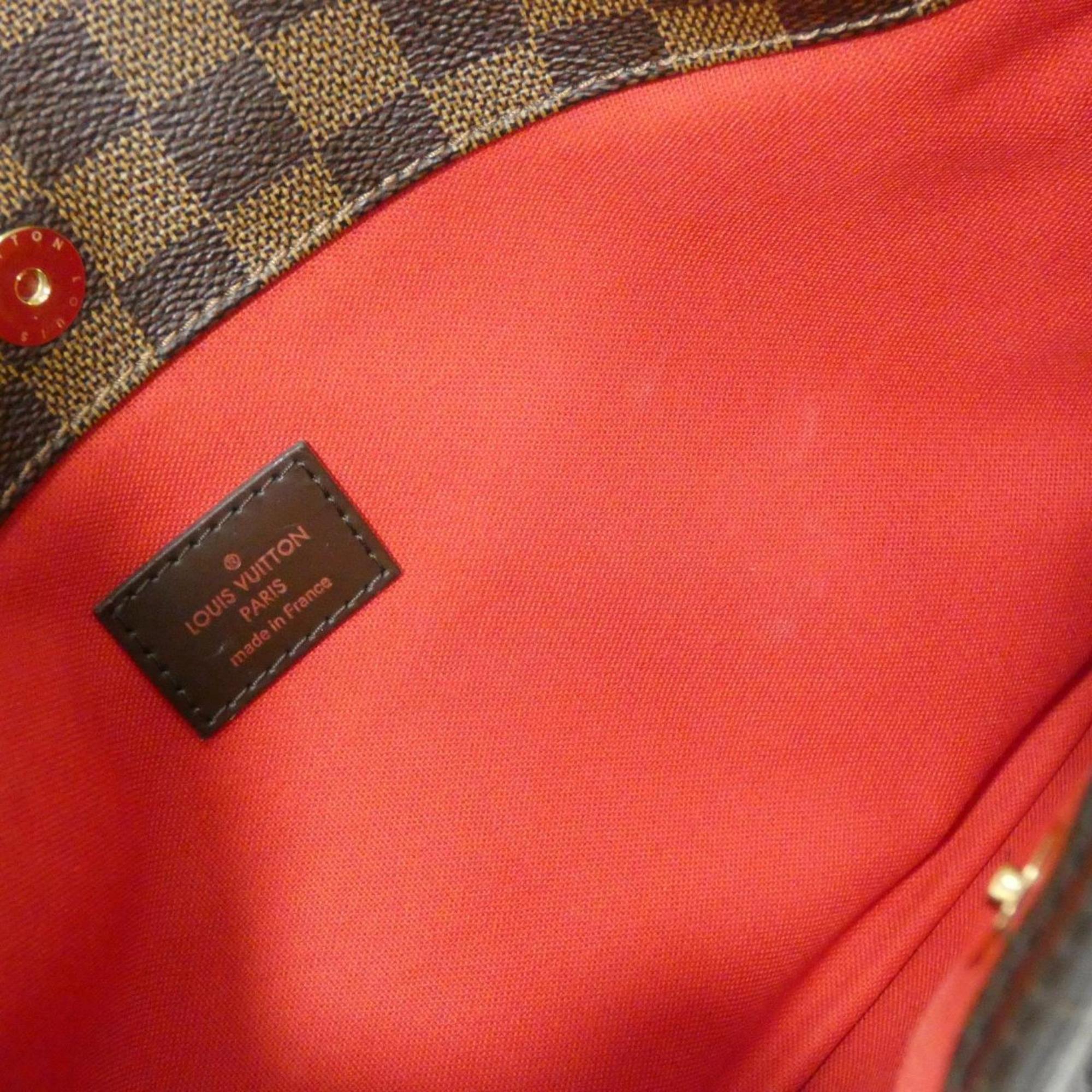 Louis Vuitton Ebene Coated Canvas Shoulder Bag (Pre-Owned)