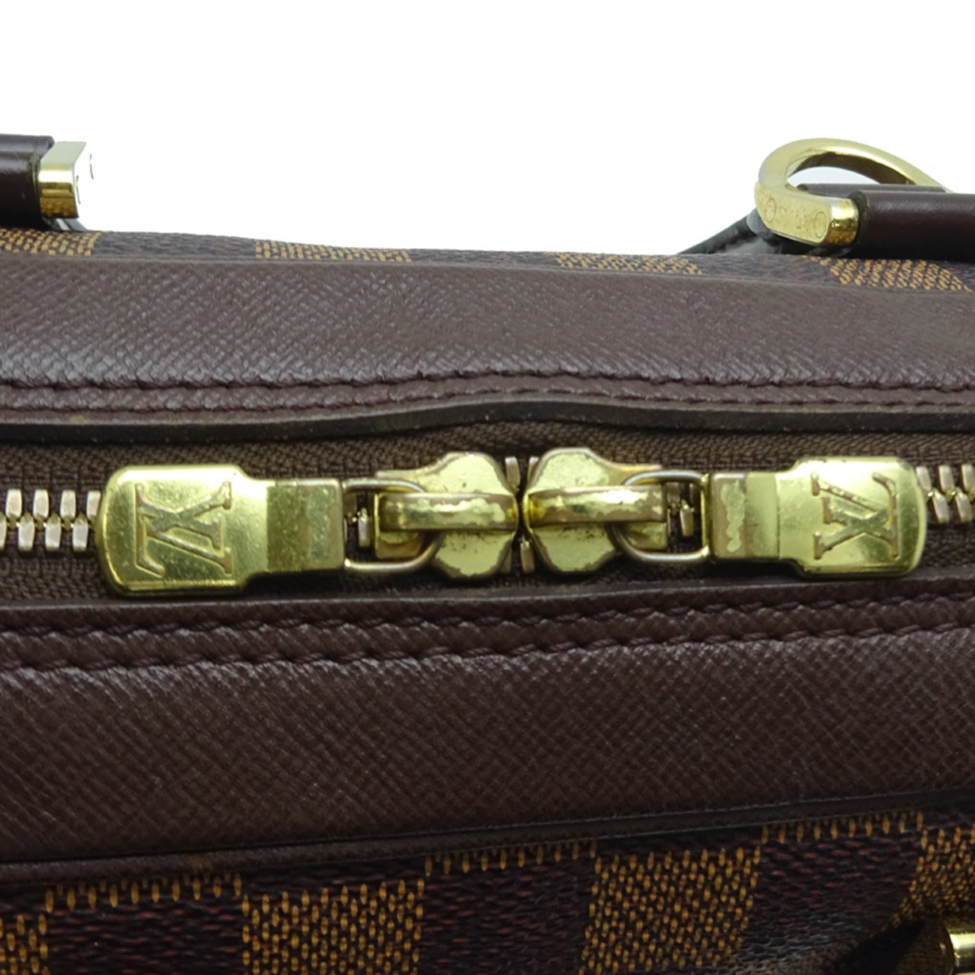 Louis Vuitton Brown Ebene Damier Canvas Handbag (Pre-Owned)